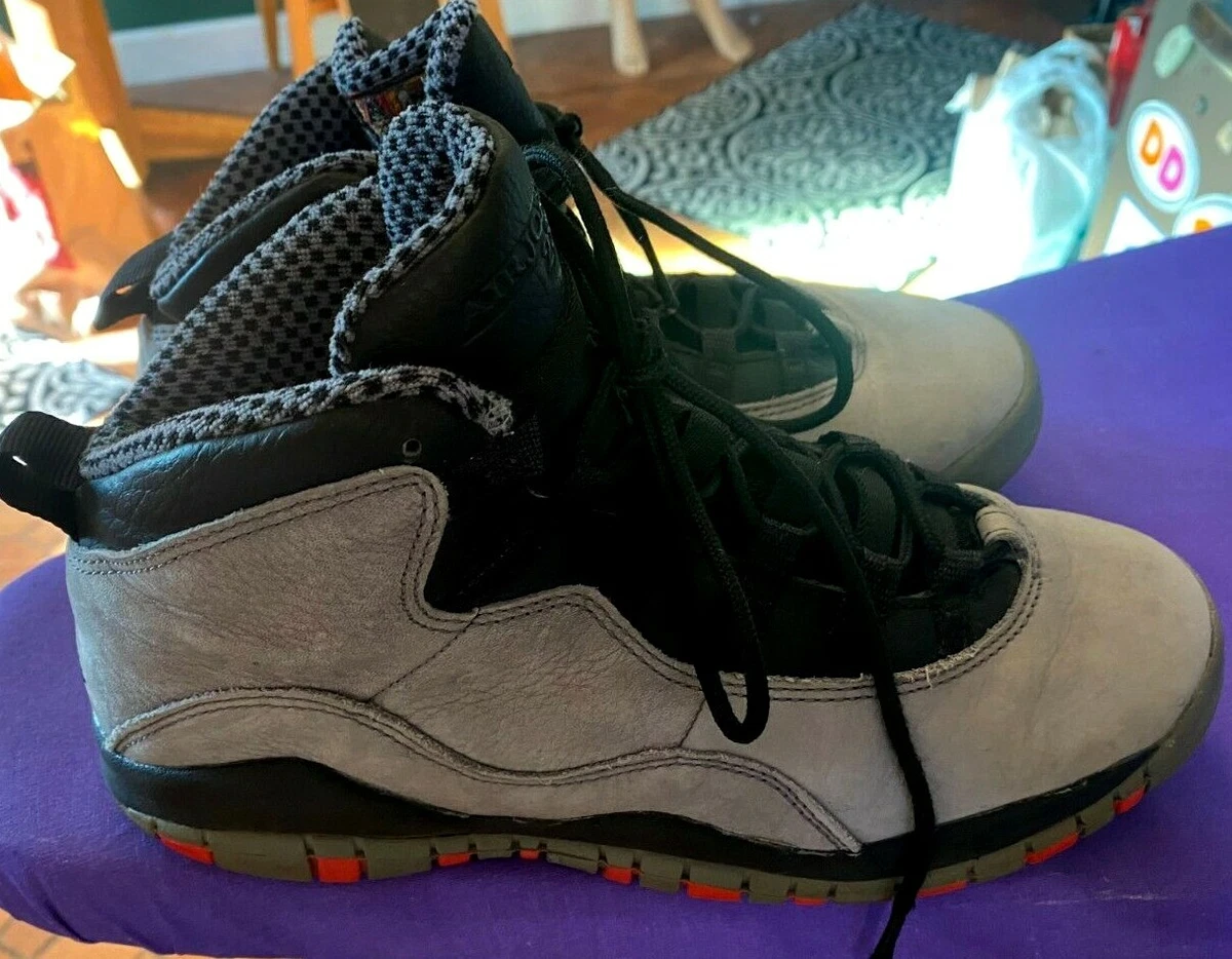 Suede jordan 10 sale