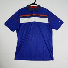 Callaway Opti-Dri Golf Polo Shirt Men  s S Blue Stripe Performance Top