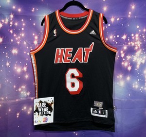 lebron james miami heat hardwood classic jersey