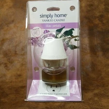 Yankee Candle Simply Home Lilac Petals Electric Fragrance Plug In Retired NEW