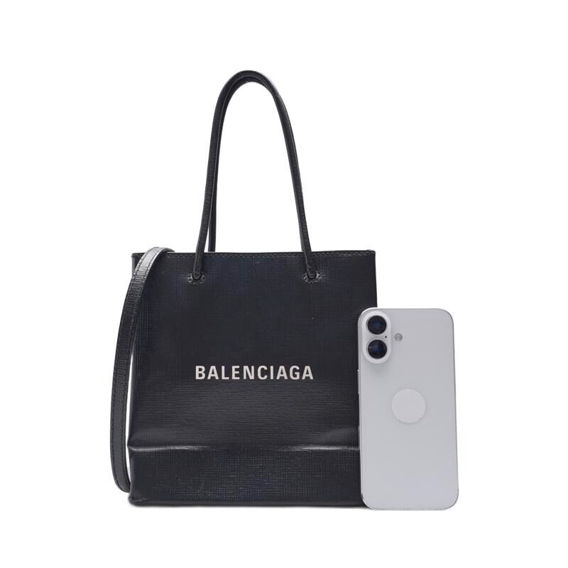 Balenciaga Black Shopping XXS Tote Bag | eBay