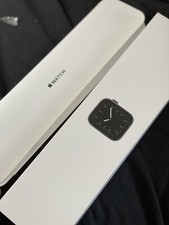 New Condition!! Apple Watch Series 5 40mm Space Gray with Black Sport Band - S/M