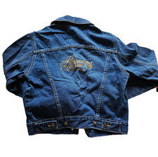 Vintage Playboy Womens Jean Jacket Embroidered, Size Medium ***extremely Rare***