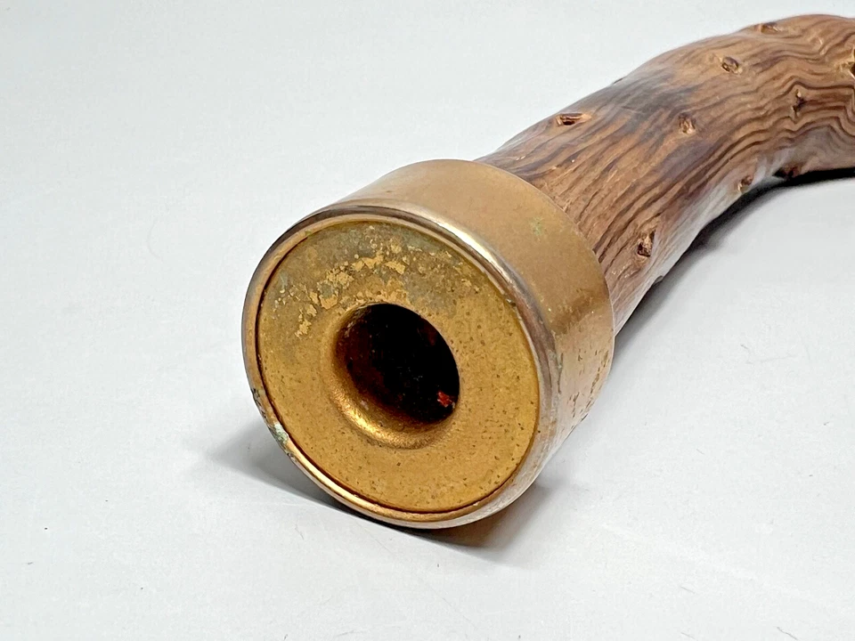 Antiguo de colección nuevo bastón de madera Blackthorn bastón mango de madera pieza solamente Foto 3 de 4