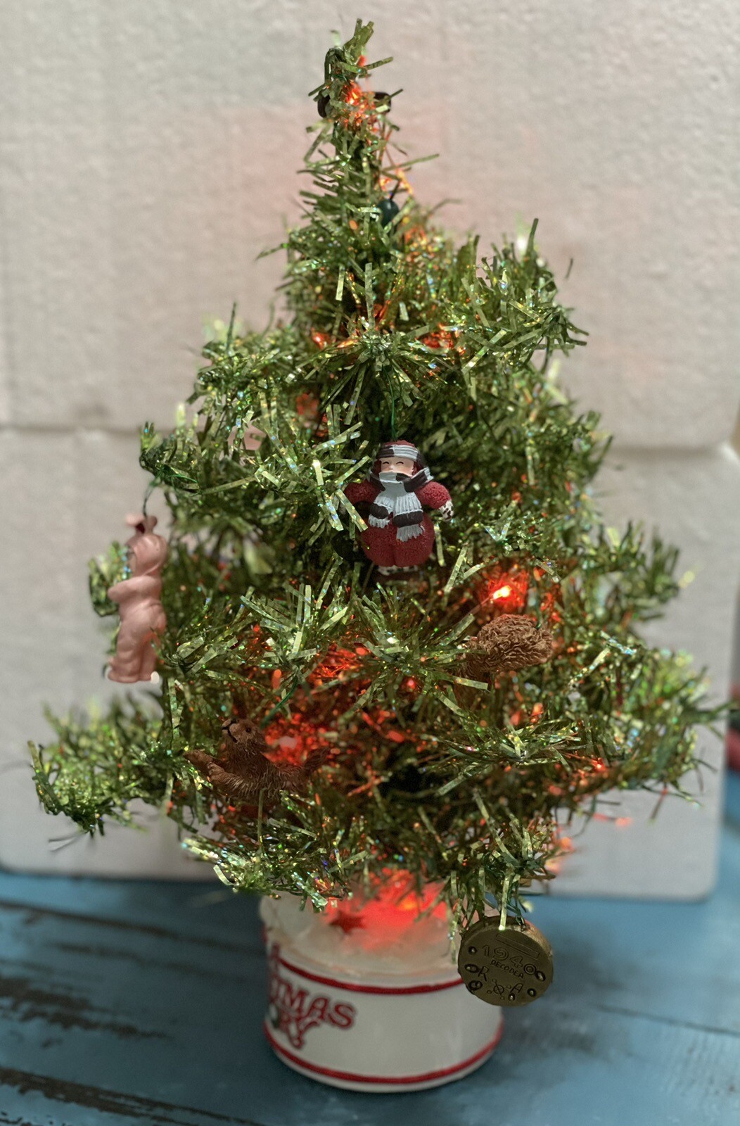 Dept 56 A Christmas Story, “Tinsel Tree”. Read description Before