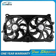 Fit GMC Sierra 1500 2500 HD Chevy Tahoe Radiator Condenser Cooling Fan Assembly