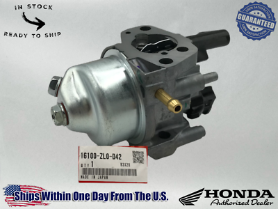 #ad Honda Genuine OEM Carburetor GENERATOR EB3000C EM3000C CARB 16100 ZL0 D42 $112.96