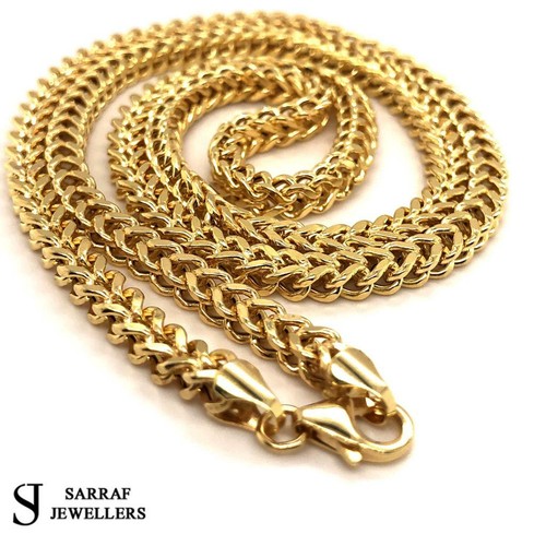FRANCO KING 9K 9ct Yellow Gold Chain 