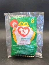 1998 McDonald  s Happy Meal Ty Teenie Beanie Babies 8 Scoop The Pelican-Sealed