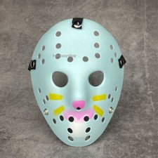 Blue Halloween Freddy Jason Mask Scary Hockey Party Mask Friday 13th Full Mask