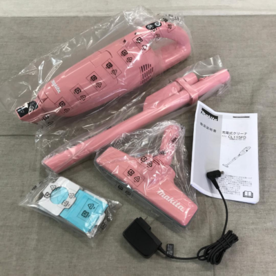 Makita pink Rechargeable Cleaner with Built-in Battery 10.8V