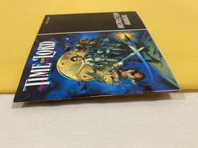 NINTENDO ENTERTAINMENT SYSTEM NES Time Lord 1990 folleto de instrucciones manual solamente