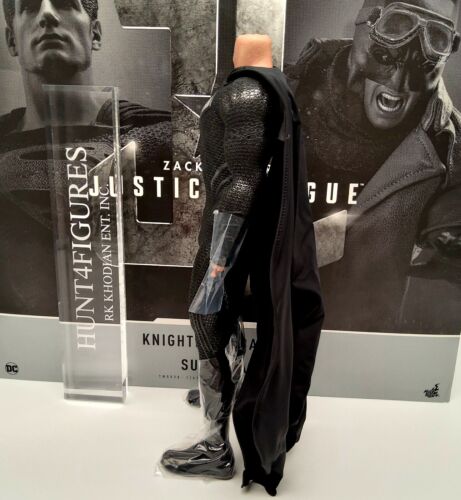 Figura de acción Hot Toys TMS038 Liga de la Justicia Superman Negro 1/6 Cuerpo Capa Solo - Imagen 7 de 13