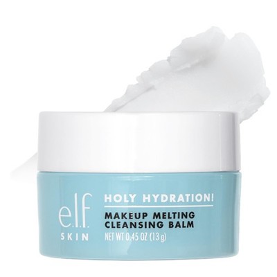 e.l.f. SKIN Mini Holy Hydration! Makeup Melting Cleansing Balm, Face Cleanser...