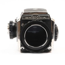 Bronica S2 Medium Format SLR Camera Body, with Waist-Lever Finder  Film Back