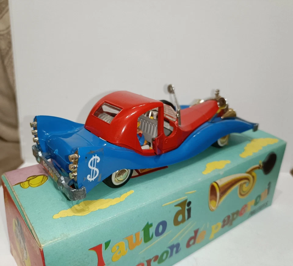 Politoys 559 auto di Paperone Disney 1/43 Prima Serie Original Box - Immagine 3 di 4