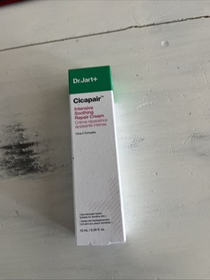 Dr. Jart+ Cicapair Intensive Soothing Repair Cream 15mL NEW SEALED Travel Soothe