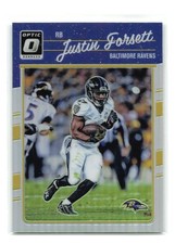 Justin Forsett - 2016 Donruss Optic #8 Holo - Baltimore Ravens