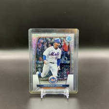 2023 Bowman - Francisco Lindor #81 Chrome Mojo Refractor