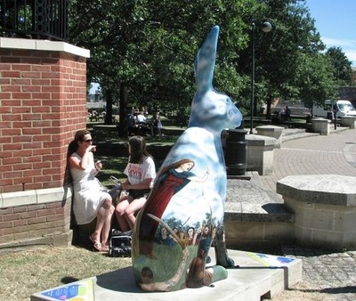 Foto 6x4 GoGoHares - Boudiccas Aufstand Norwich für 11 Wochen während der s c2018