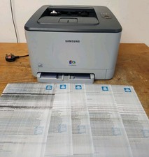 Stampante laser a colori di rete Samsung A4 CLP-350N usata testata espressione colore