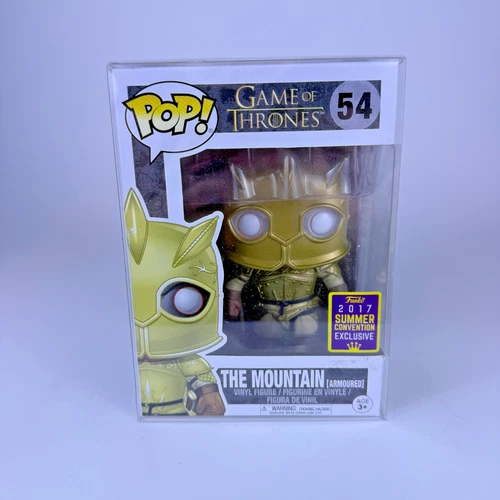 Funko Pop! Vinyl The Mountain 54 Game of Thrones GoT SDCC SCE 2017 w/ Protector