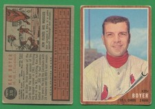 1962 Topps Baseball ~~~ KEN BOYER ~~~ No. 370 ~~~ FREE S/H ~~