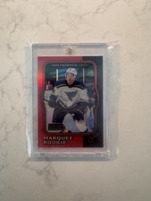 2017-18 O-Pee-Chee Plat TAGE THOMPSON Rookie Red Rainbow On Card Auto Buffalo. rookie card picture