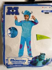 Disguise Sulley Monsters University Toddler Costume Size S/P 2T
