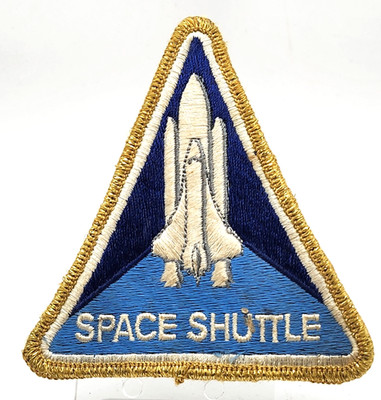 Vintage Authentic NASA Space Shuttle Program Embroidered Sew on Patch