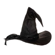 Black Witch/ Wizard Hat Adult Costume Accessory