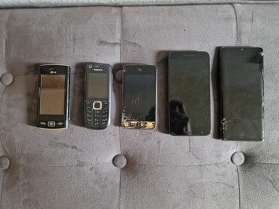 Smartphone Konvolut Defekt   Samsung, Huawei P30 Pro, Nokia, LG   Bastler