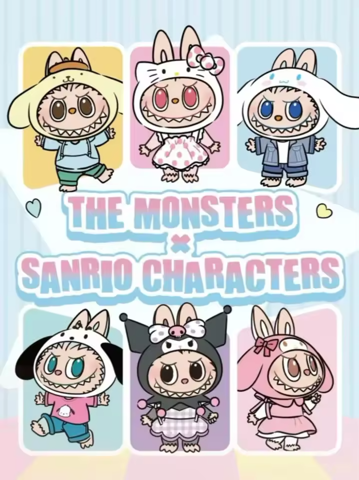 Pop Mart Labubu The Monsters x Hello Kitty And Friends Sanrio