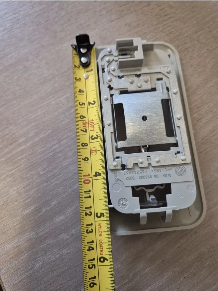 GENUINA FIAT 500 PUNTO DOBLO INTERIOR LÁMPARA DE TECHO DELANTERA 735244962  Foto 4 de 4