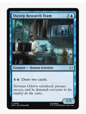 Oscorp Research Team (Foil) MTG X Marvel | Norman Osborn | EDH Card Draw | NM