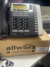 Allworx 9212L VoIP Telephone With Backlit Display - Black