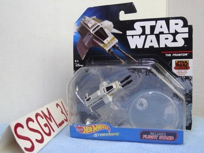 Hot Wheels Star Wars Rebels The Phantom Starship Die Cast w/ Flight Stand DXX63