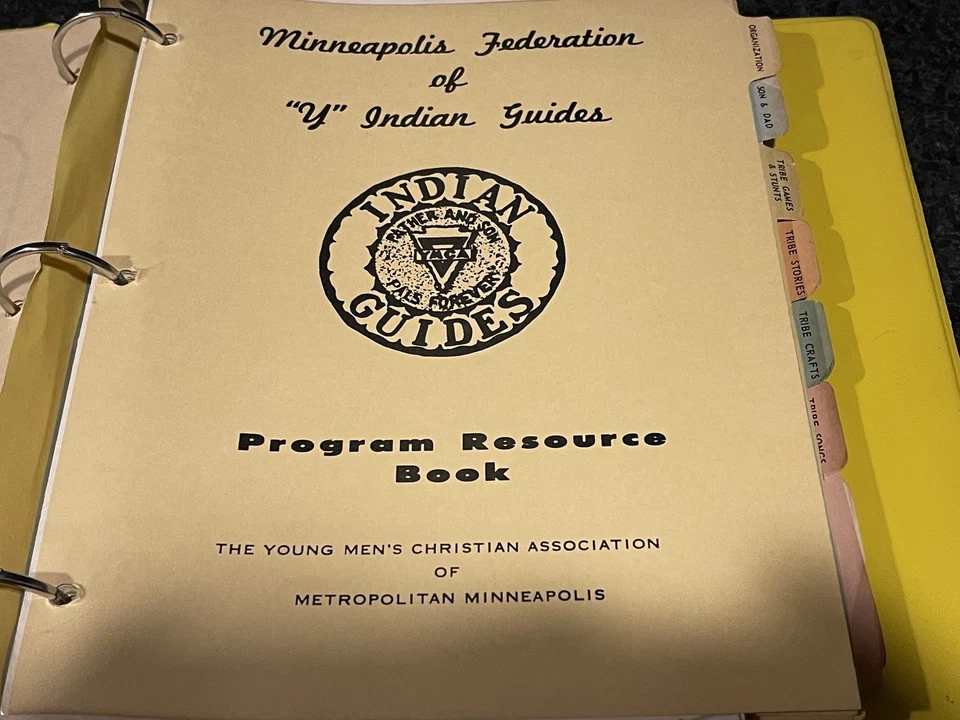 Guía del Programa “Boys Scout” Guía India, YMCA, Tandy, 1967 Minnesota. Foto 2 de 4