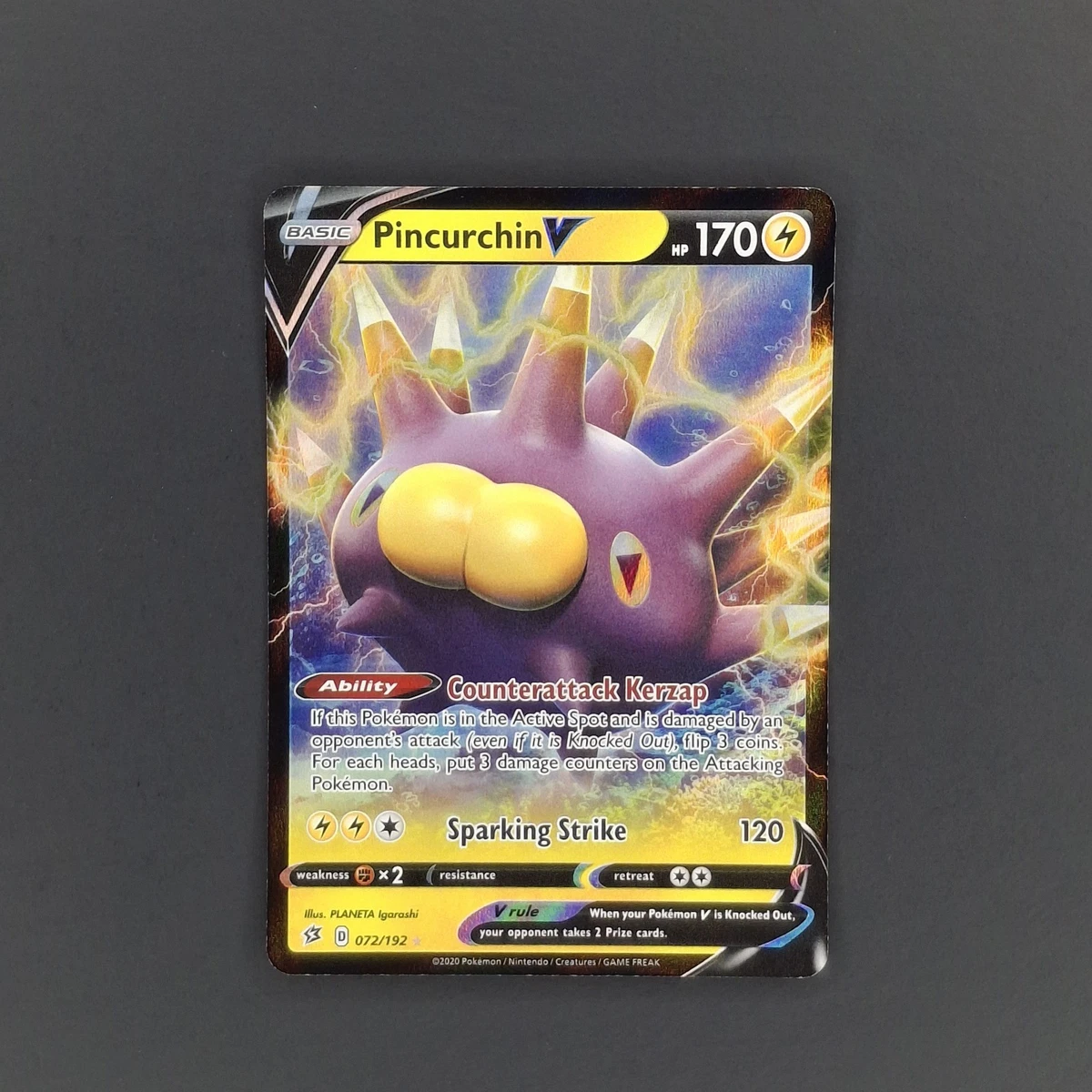 Pincurchin V Pokmon TCG Cards for sale | eBay Pincurchin V Pokmon TCG Cards for sale | eBay