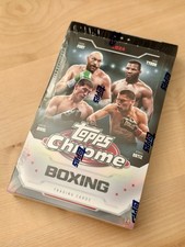 2024 Topps Chrome Boxing Hobby Box - In Hand - Brand New - Sealed