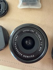 Fujifilm Fujinon Super EBC XF 18mm f/2 R Lens MINT