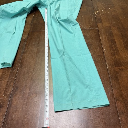 Bills Khakis Parker Pant Mens 34X31 Straight Leg USA Aqua Blue Lightweight - Picture 9 of 9