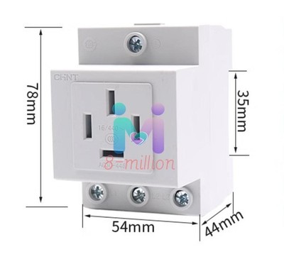 1 PCS New CHINT Socket AC30-448    #bv