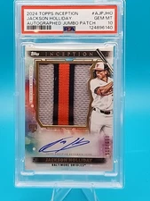 2024 Topps Inception - Auto Jumbo Patch Jackson Holliday #AJP-JHO. 59/125