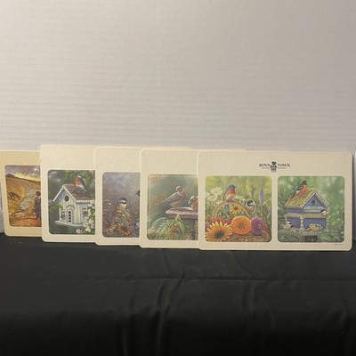 Lot of 5 Vintage Cork Back Coaster Sets Boys Town 100  Years & Cal Farley s