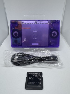 Custom Nintendo DS Clear Purple