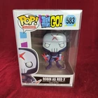 Funko POP! Television: Teen Titans Go! Robin as Red X #583 W/Protector