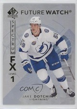 2017-18 SP Authentic Spectrum FX Future Watch Level 1 Bounty Jake Dotchin 1k0r
