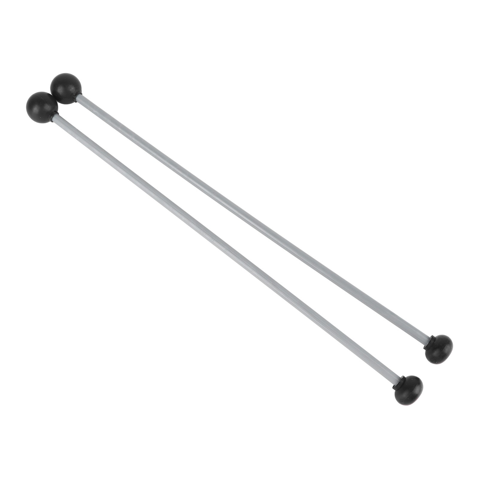 '2Pcs Timpani Mallet Silicone Plastic Marimba Tongue Drum Mallet Timpani Stick
