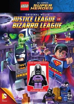 LEGO: DC Comics Super Heroes: Justice League vs. Bizarro League (DVD) (with ...